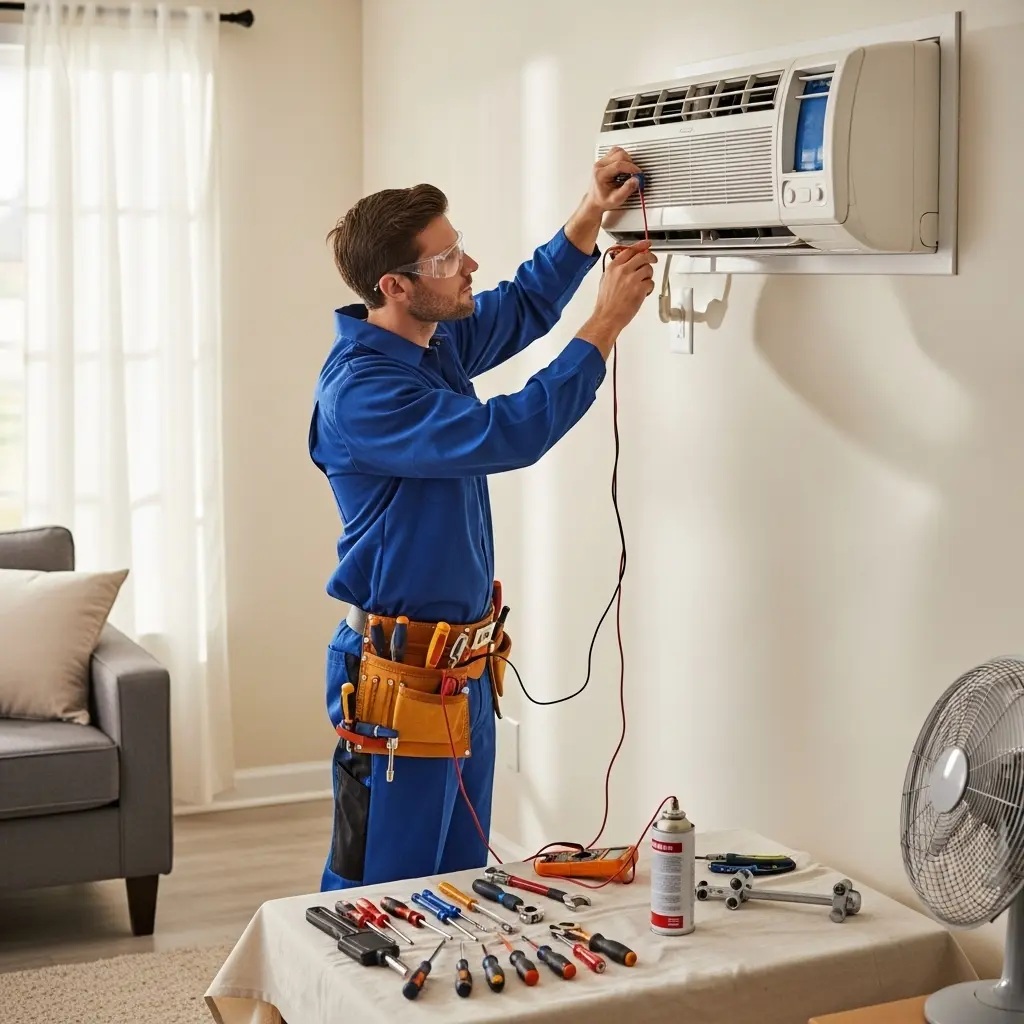 Selendi Whirlpool Whirlpool klima gaz dolumu ve bakım – Enerji verimliliği artırıldı. - Teknik servis örneği